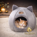 Cama Cueva DeluxePets – Refugio Premium de Descanso para tu Gato