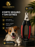🐾 Cortaúñas Profesional DeluxePets para Perros y Gatos